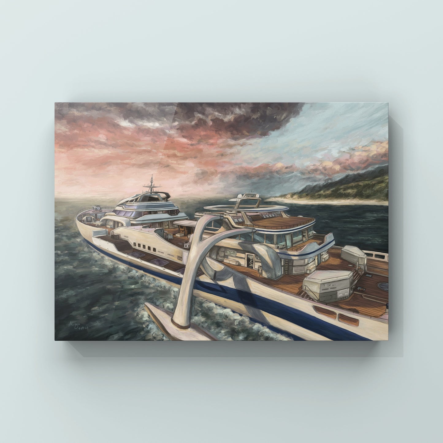 Hijacked, 2024 Art Print Mingo Art