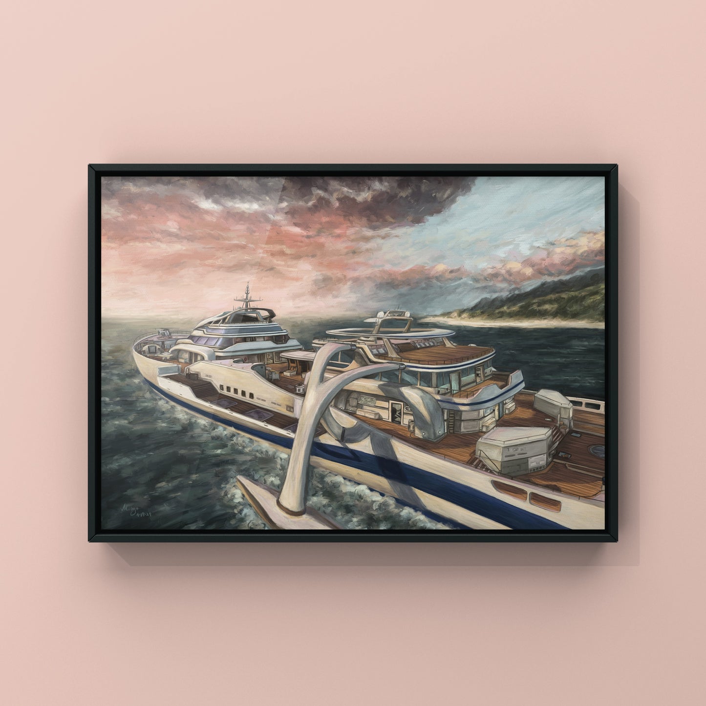 Hijacked, 2024 Art Print Mingo Art