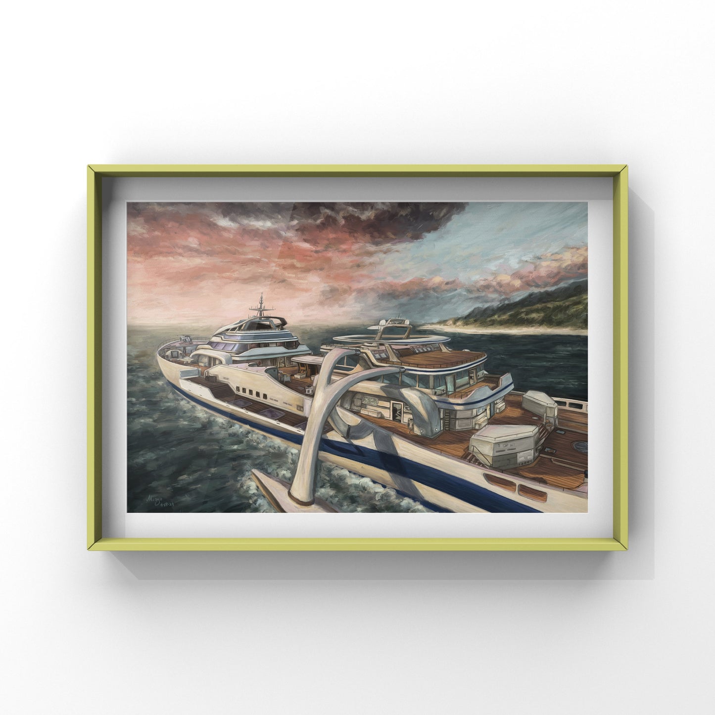 Hijacked, 2024 Art Print Mingo Art