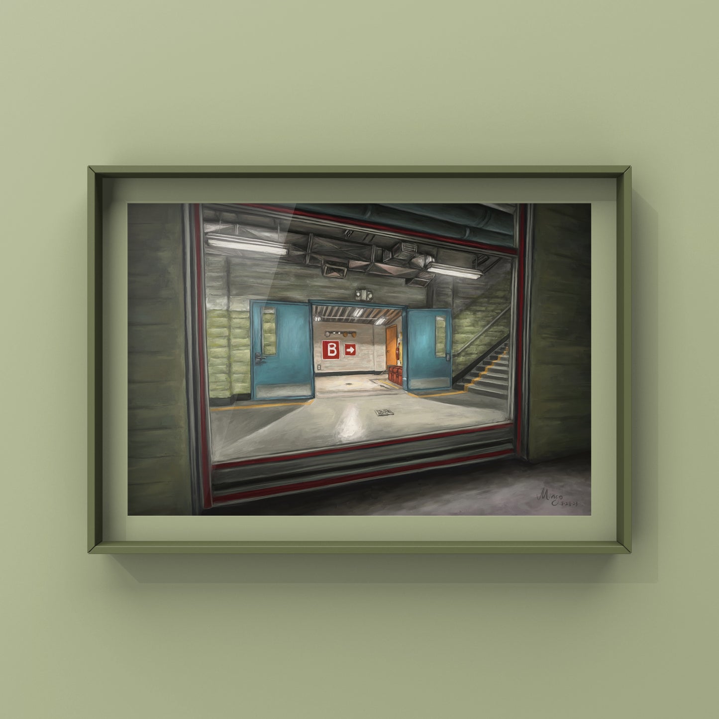 Decontamination, 2023 Art Print Mingo Art