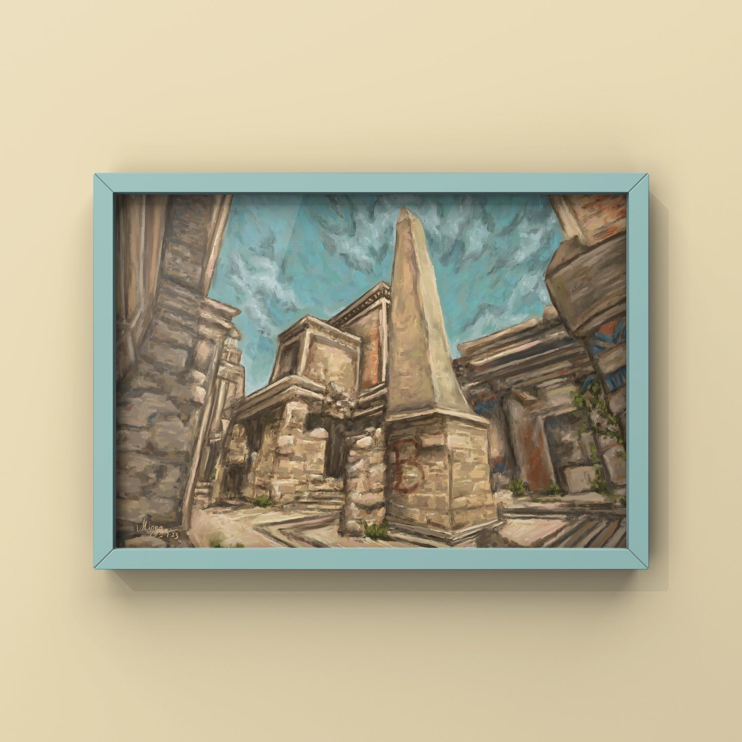 Anubis B Site, 2023 Art Print Mingo Art
