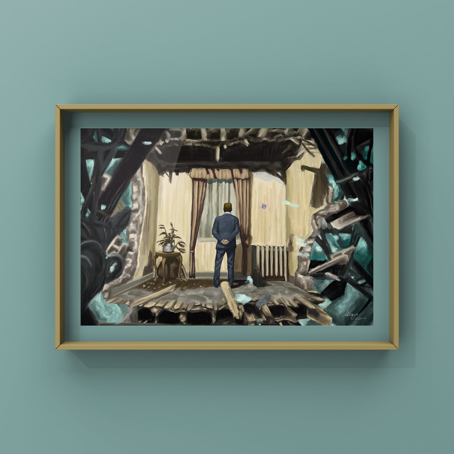 G Man, 2022 Art Print Mingo Art