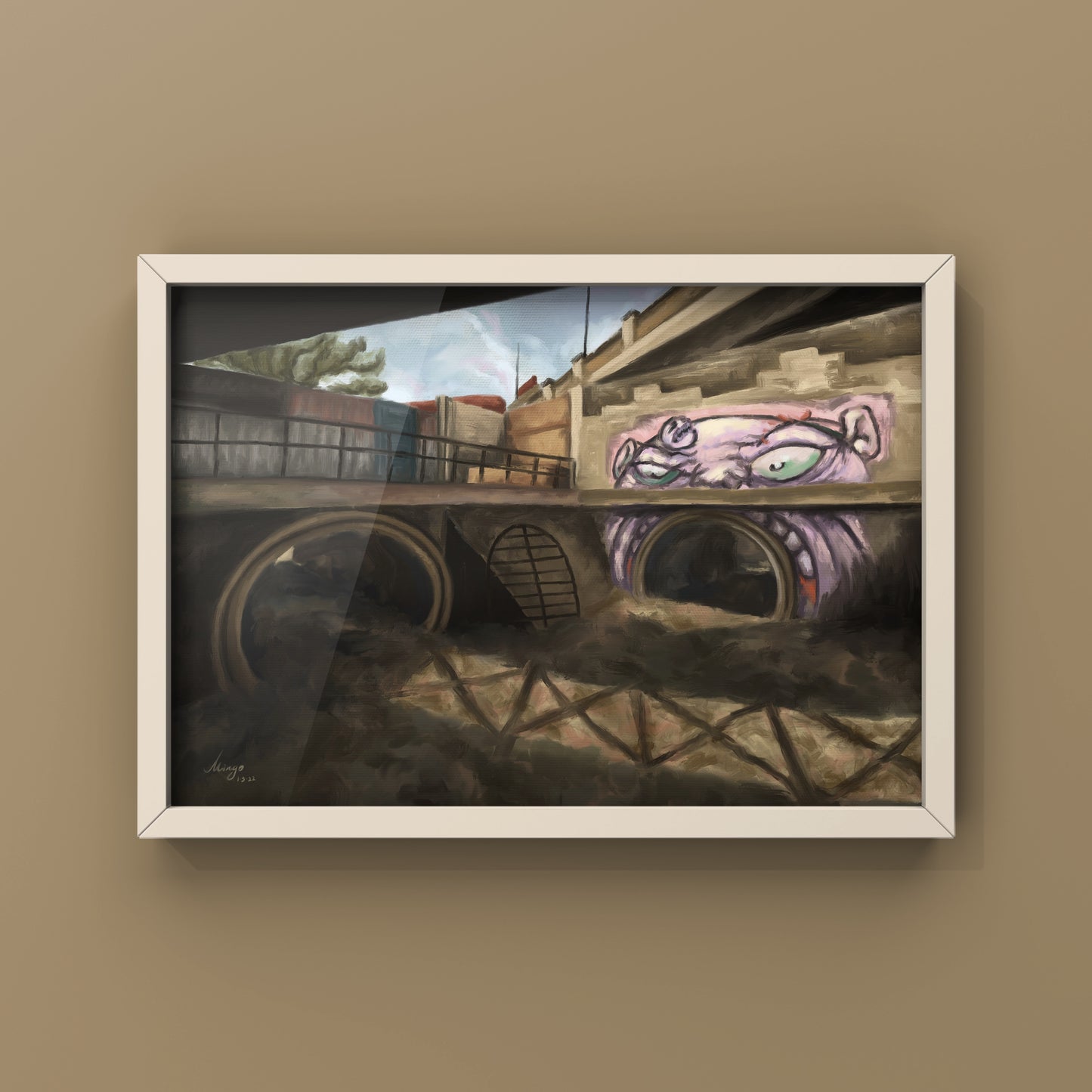 Overpass, 2022 Art Print Mingo Art