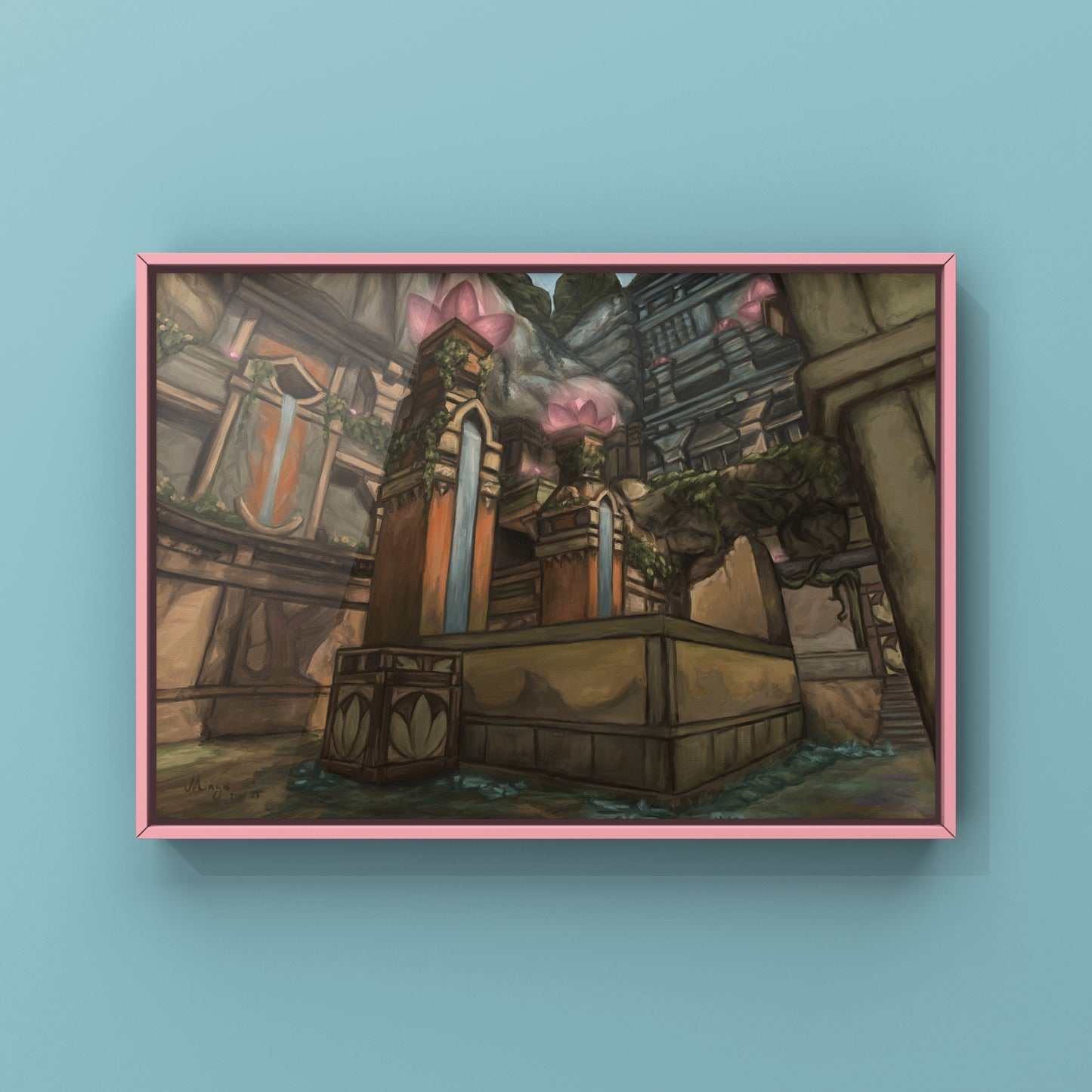 Lotus, 2023 Art Print Mingo Art