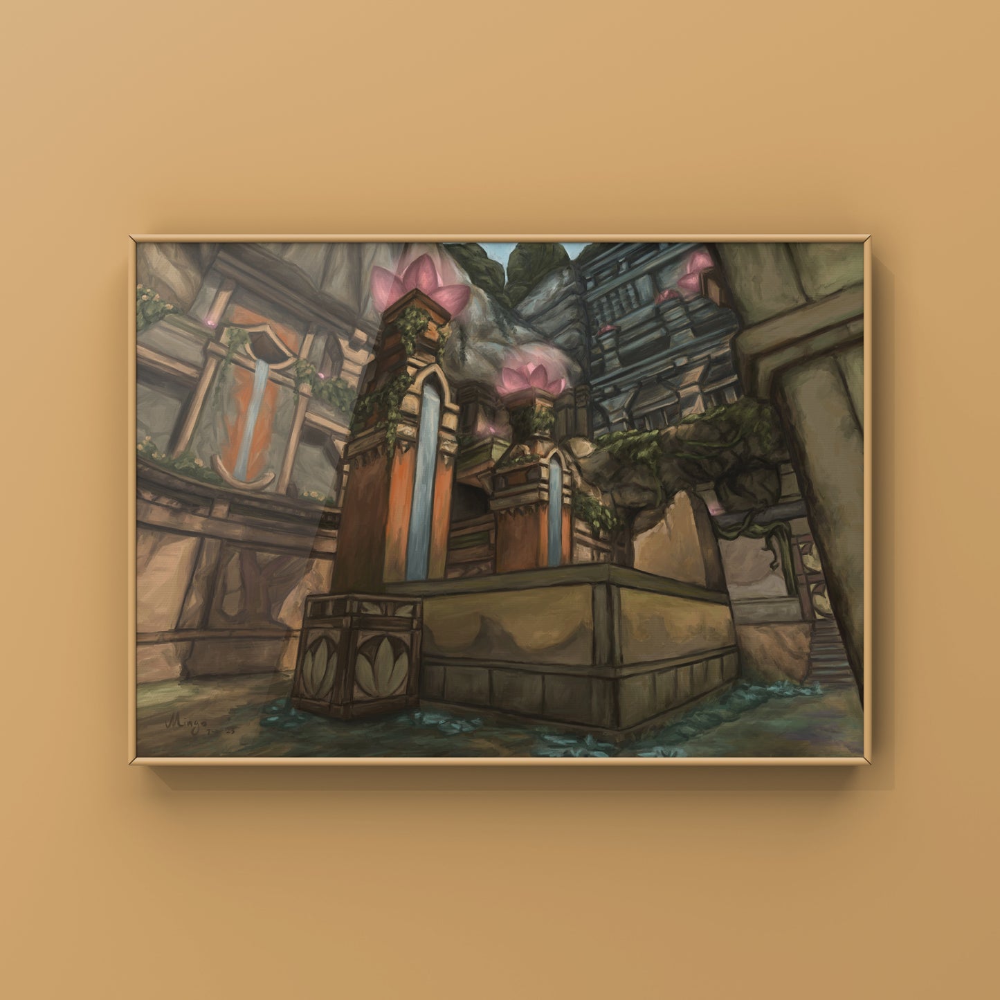 Lotus, 2023 Art Print Mingo Art