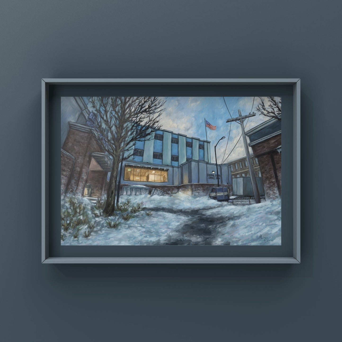 Office, 2023 Art Print Mingo Art