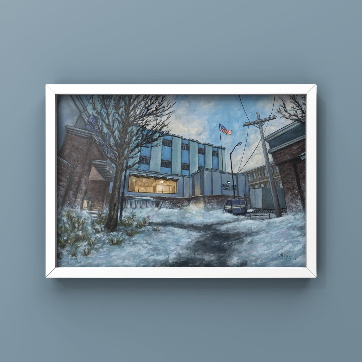 Office, 2023 Art Print Mingo Art