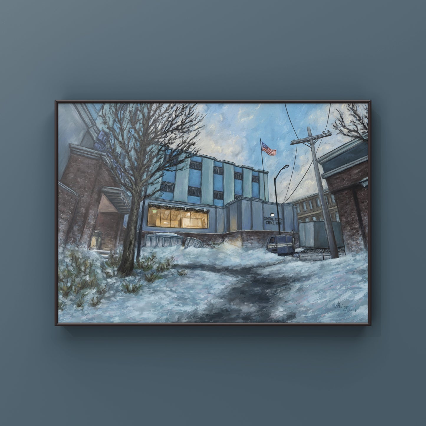 Office, 2023 Art Print Mingo Art