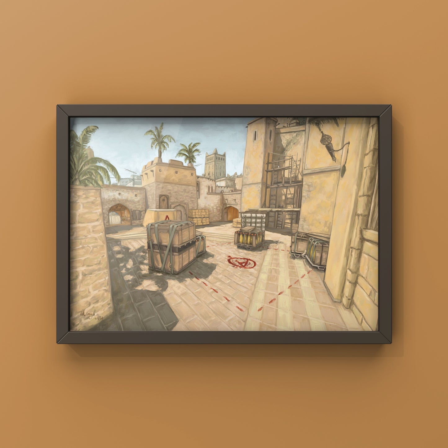 Mirage A Site, 2024 Art Print Mingo Art