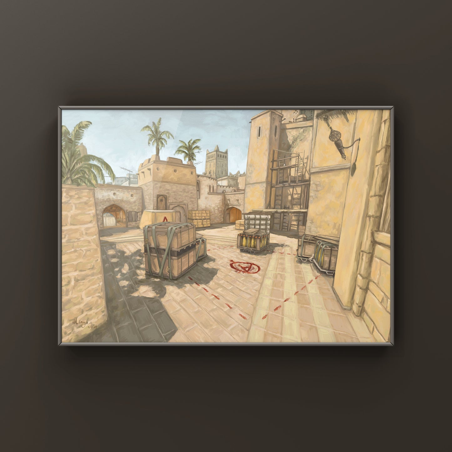 Mirage A Site, 2024 Art Print Mingo Art