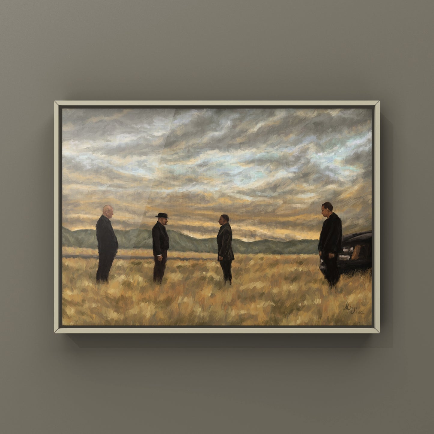 Confrontation, 2022 Art Print Mingo Art