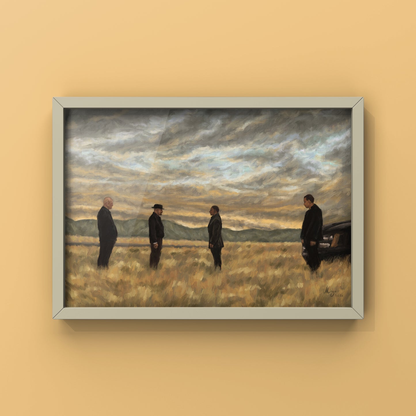 Confrontation, 2022 Art Print Mingo Art