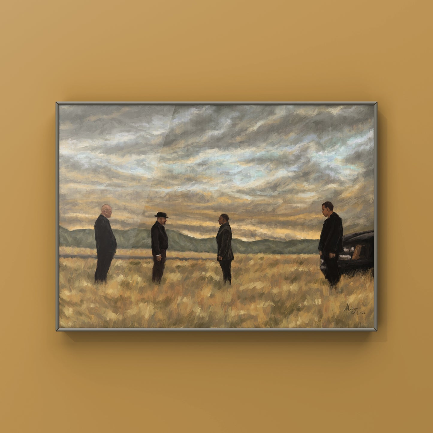 Confrontation, 2022 Art Print Mingo Art