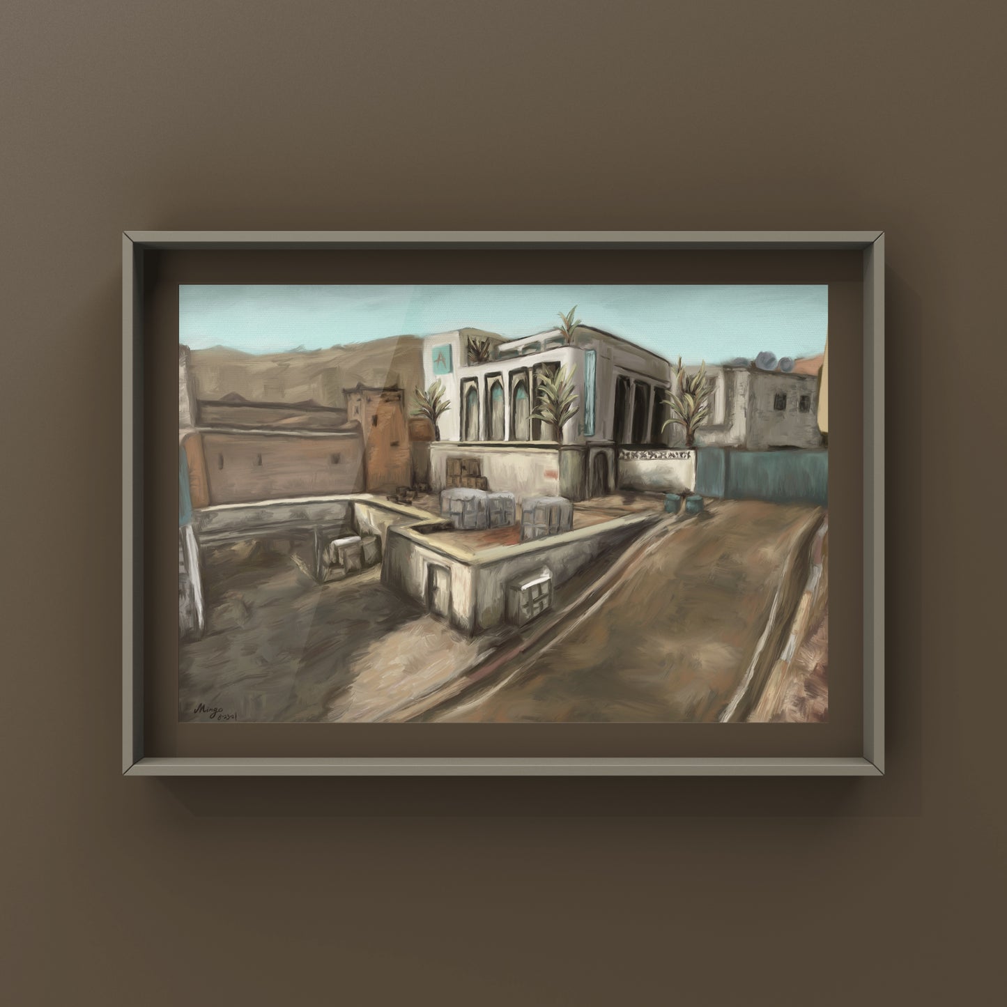 Dust II A Site, 2021