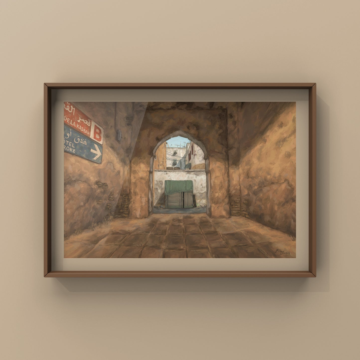 Dust II Tunnel, 2023 Art Print Mingo Art