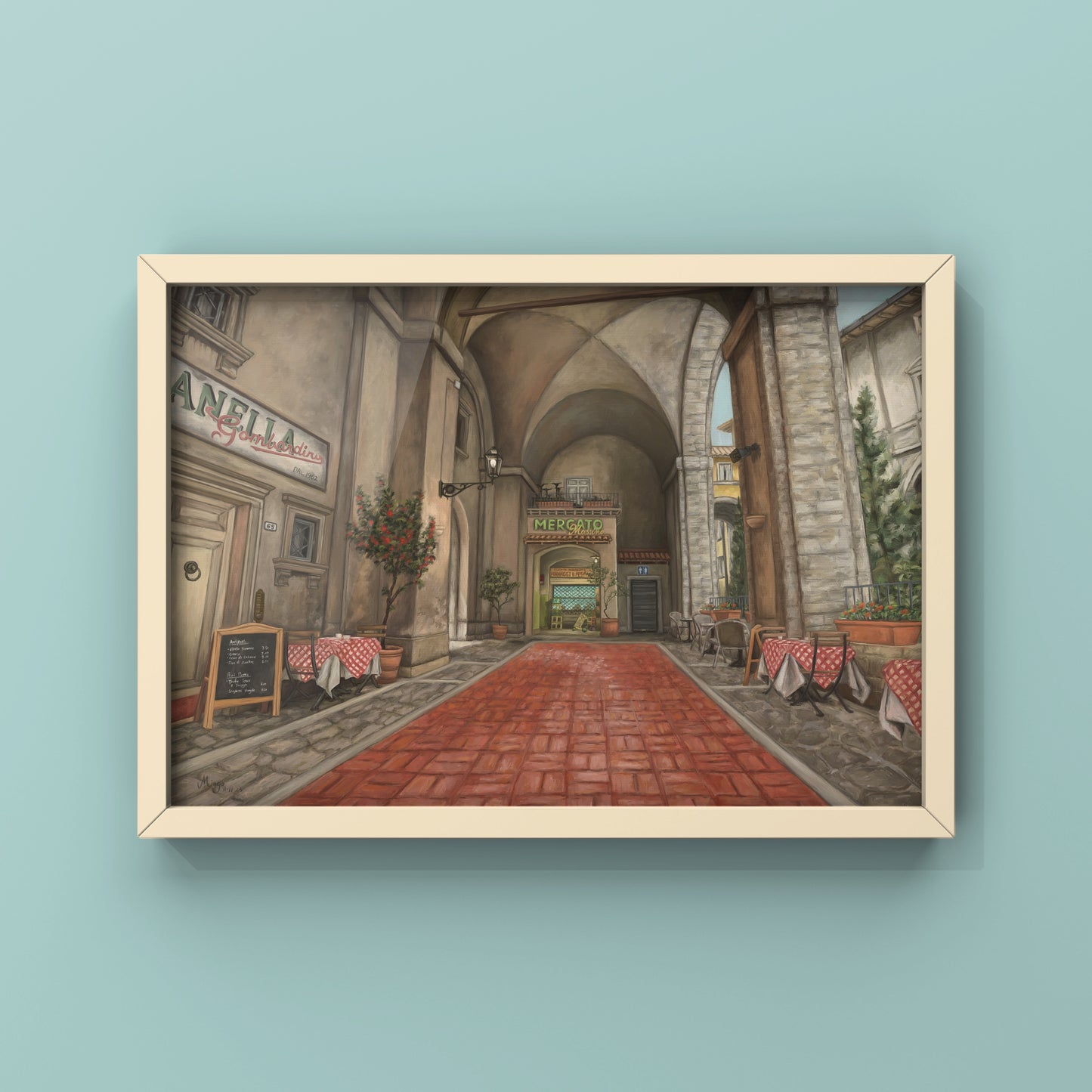 Inferno T Start, 2023 Art Print Mingo Art