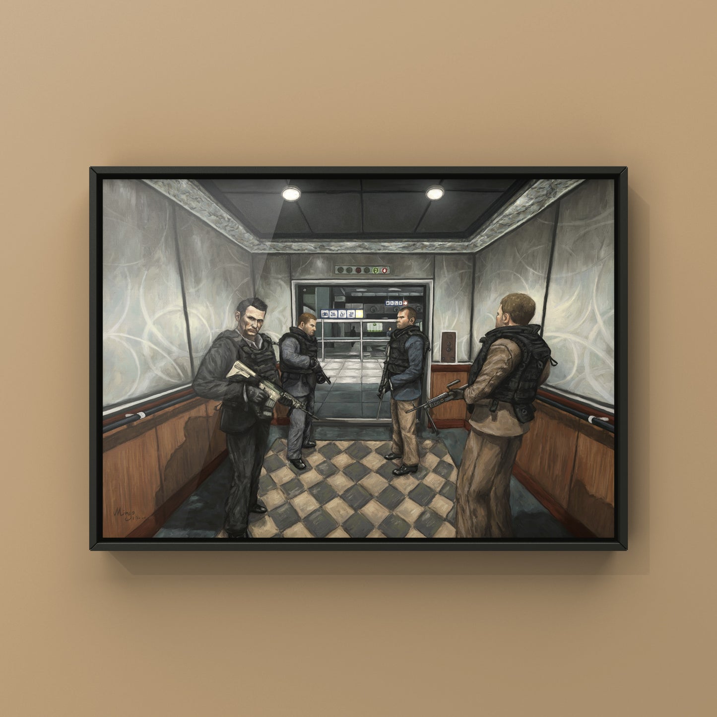 No Russian, 2024 Art Print Mingo Art