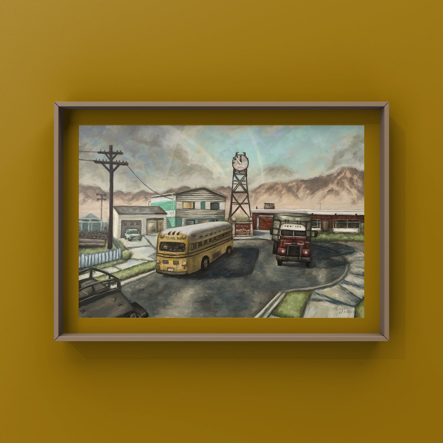 Nuketown, 2023 Art Print Mingo Art