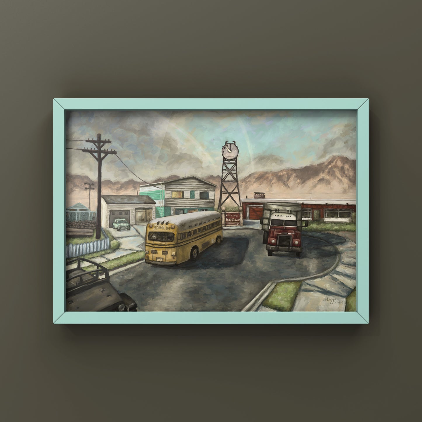 Nuketown, 2023 Art Print Mingo Art