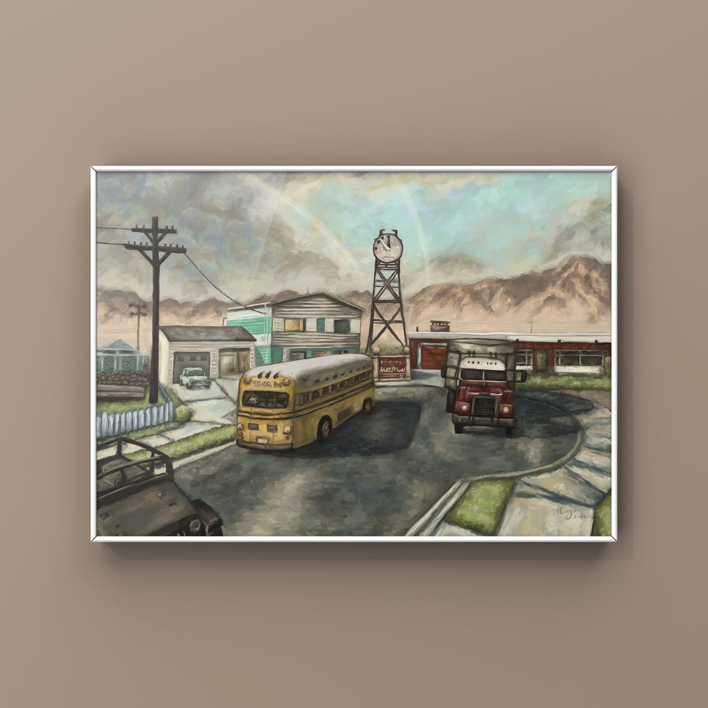 Nuketown, 2023 Art Print Mingo Art