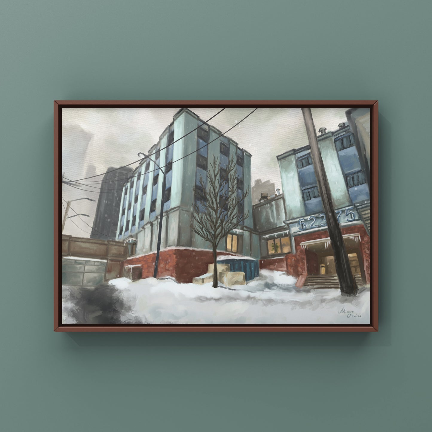 Office, 2022 Art Print Mingo Art