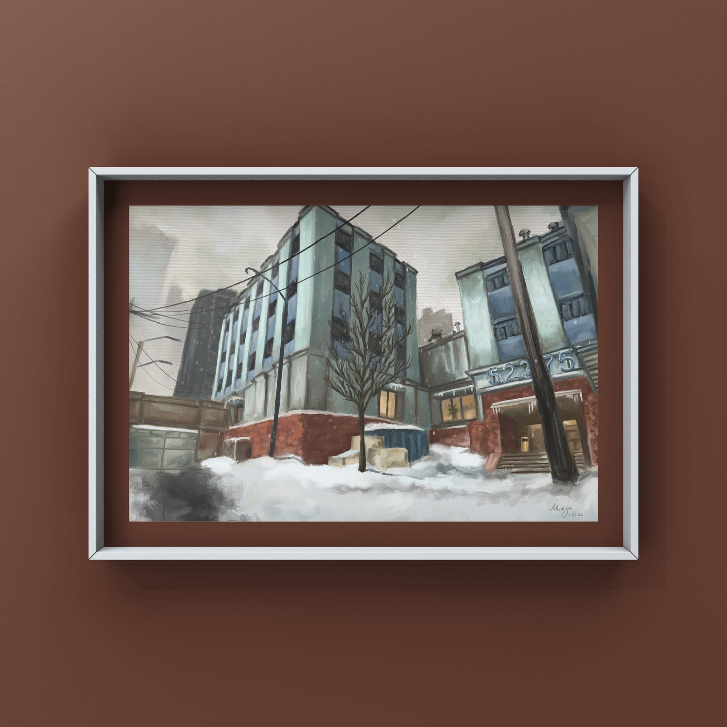 Office, 2022 Art Print Mingo Art