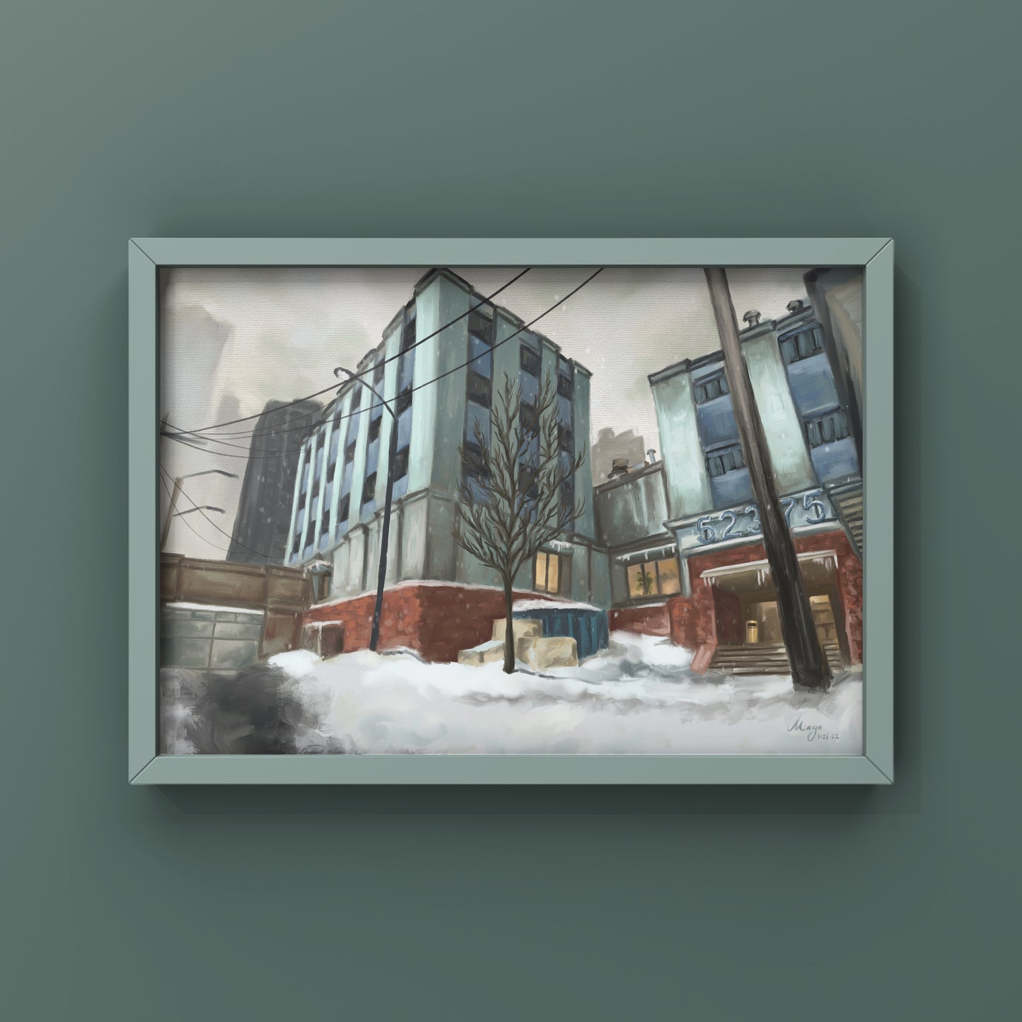 Office, 2022 Art Print Mingo Art