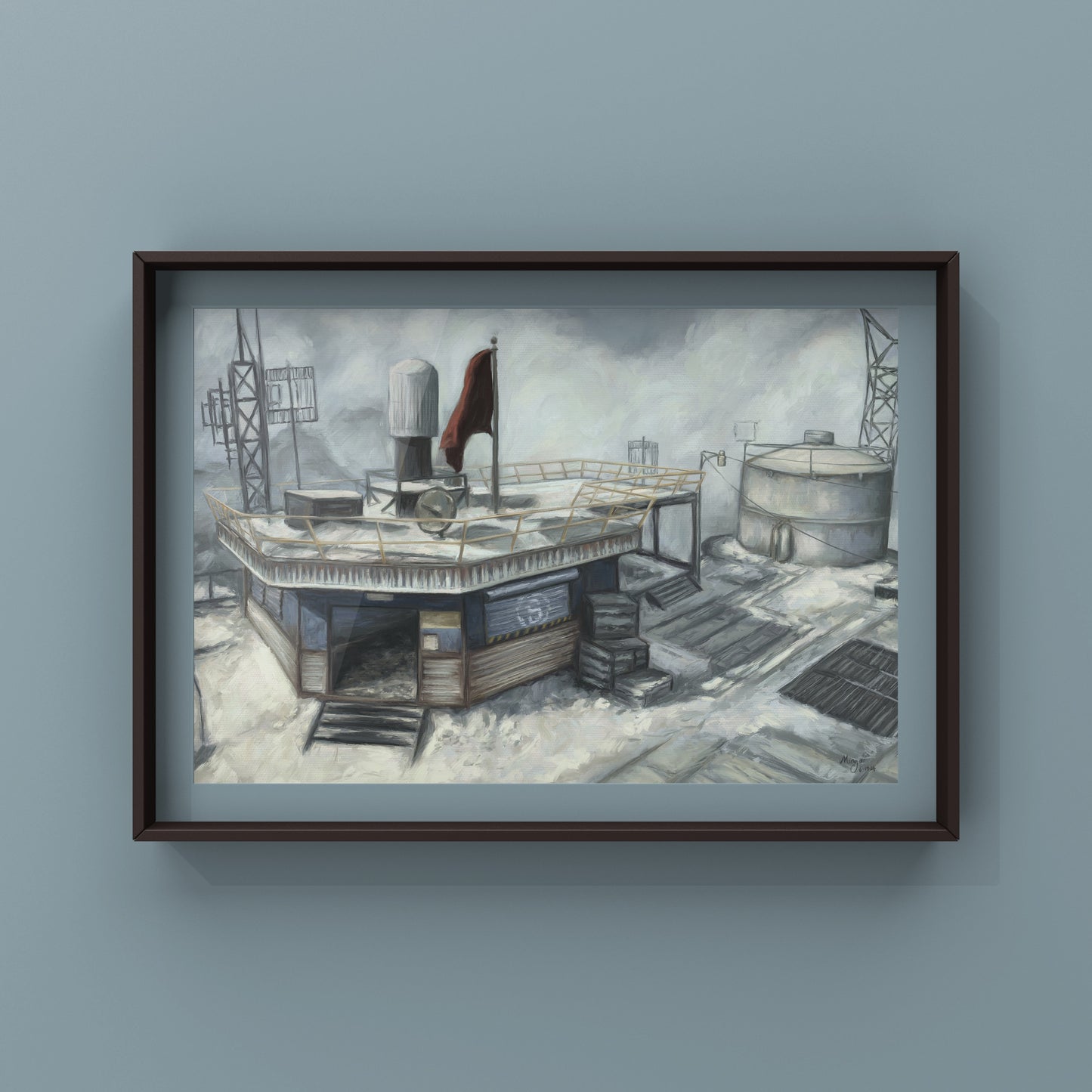 Outpost, 2024 Art Print Mingo Art