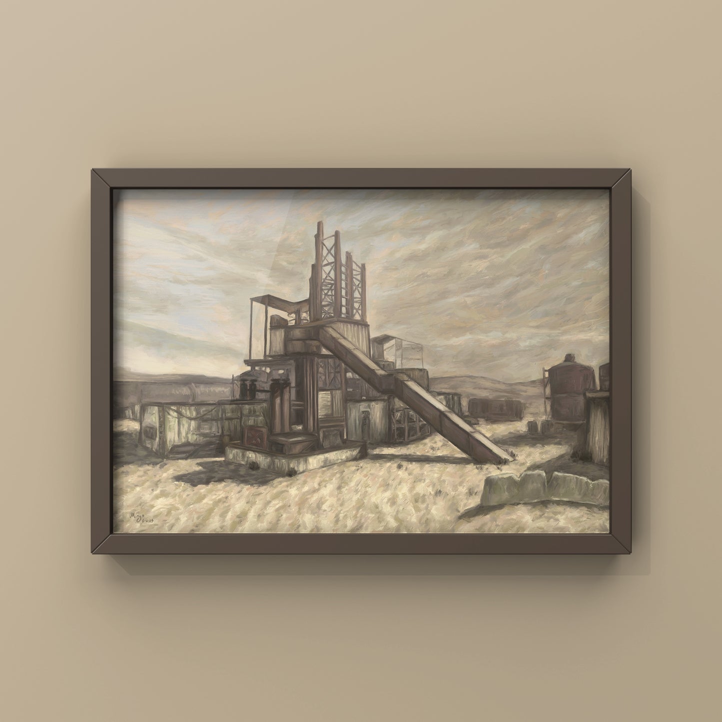 Rust, 2024 Art Print Mingo Art