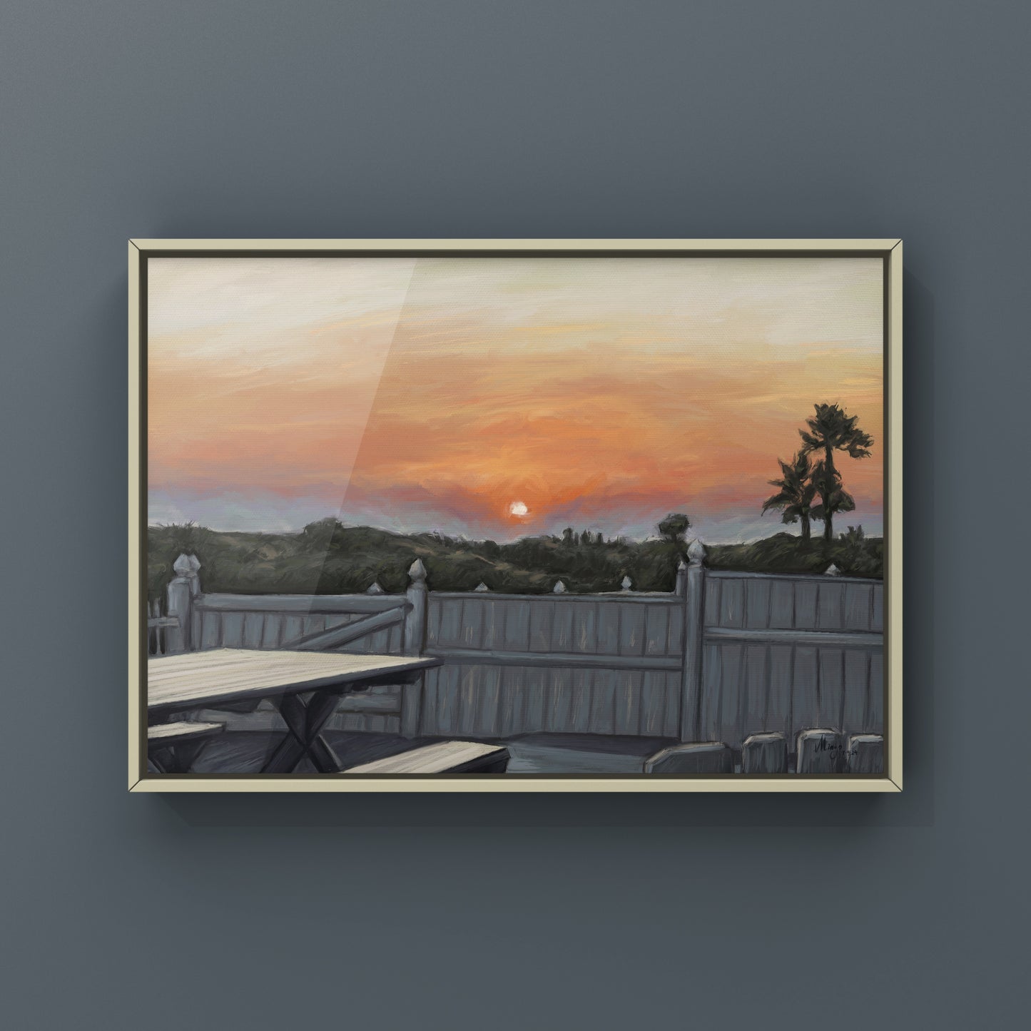 Sunset, 2024 Art Print Mingo Art