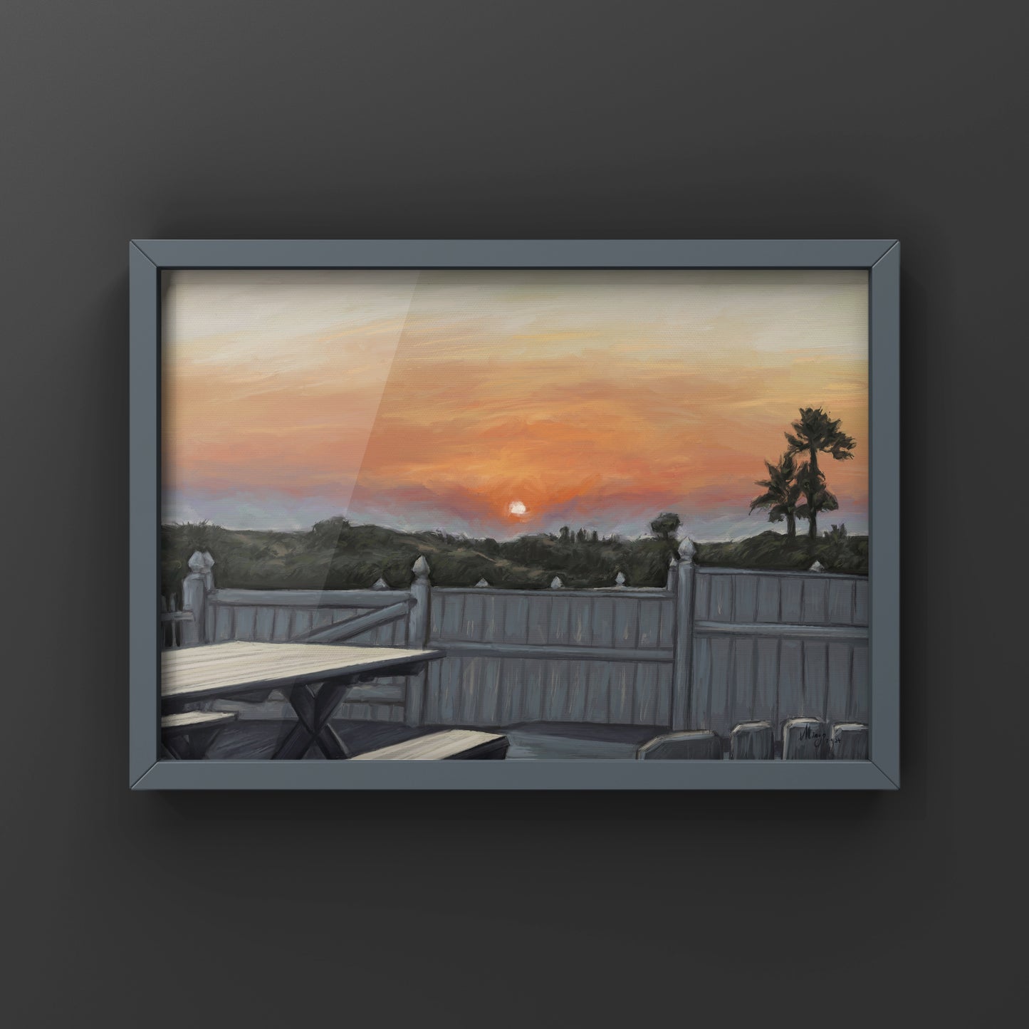 Sunset, 2024 Art Print Mingo Art
