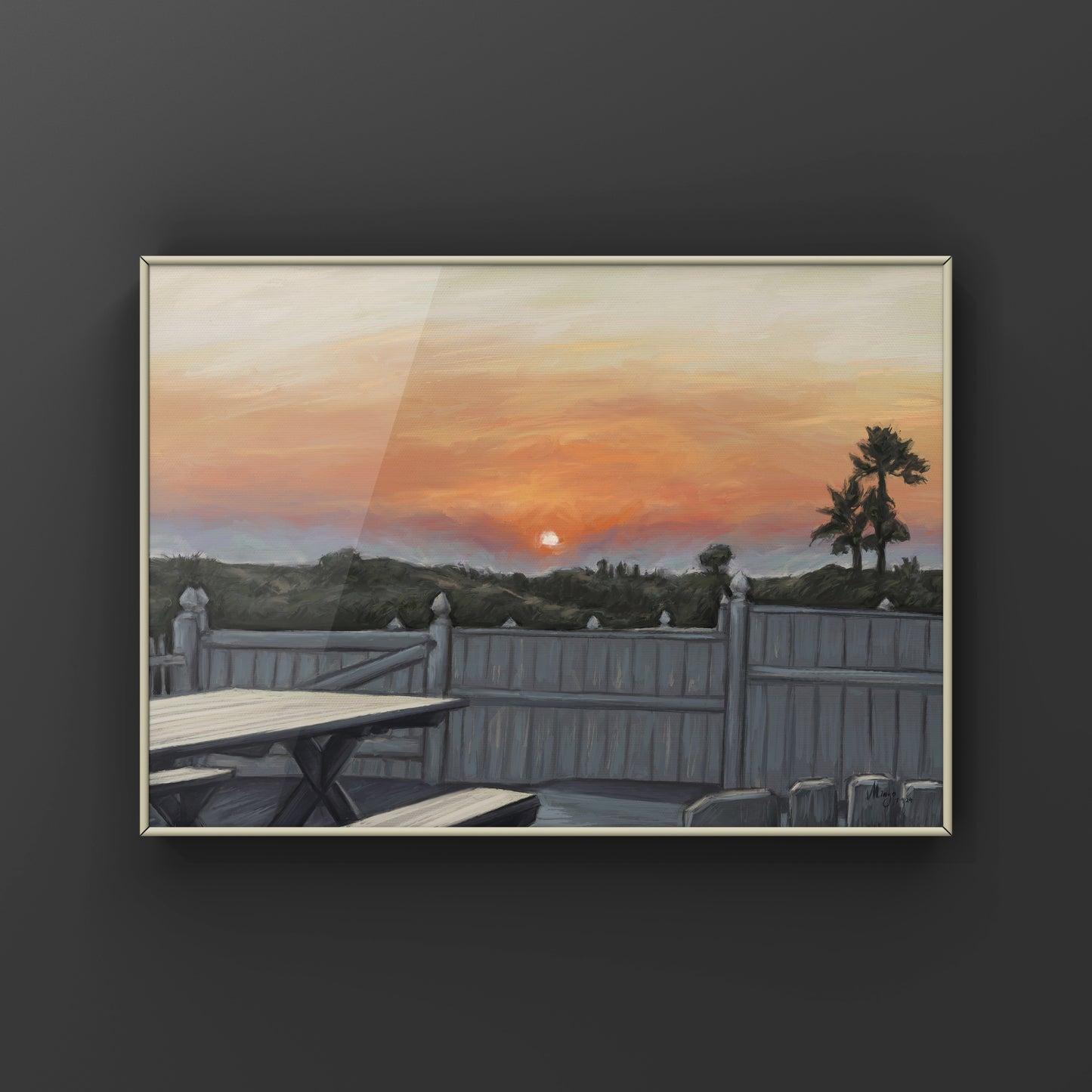 Sunset, 2024 Art Print Mingo Art