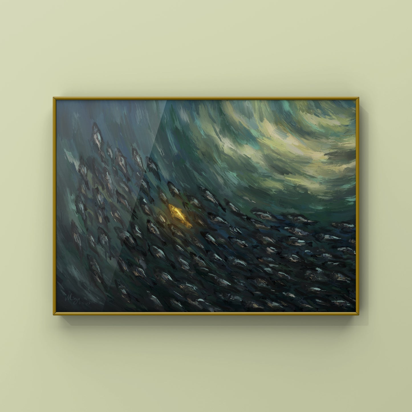 Plenty o' Fish, 2023 Art Print Mingo Art