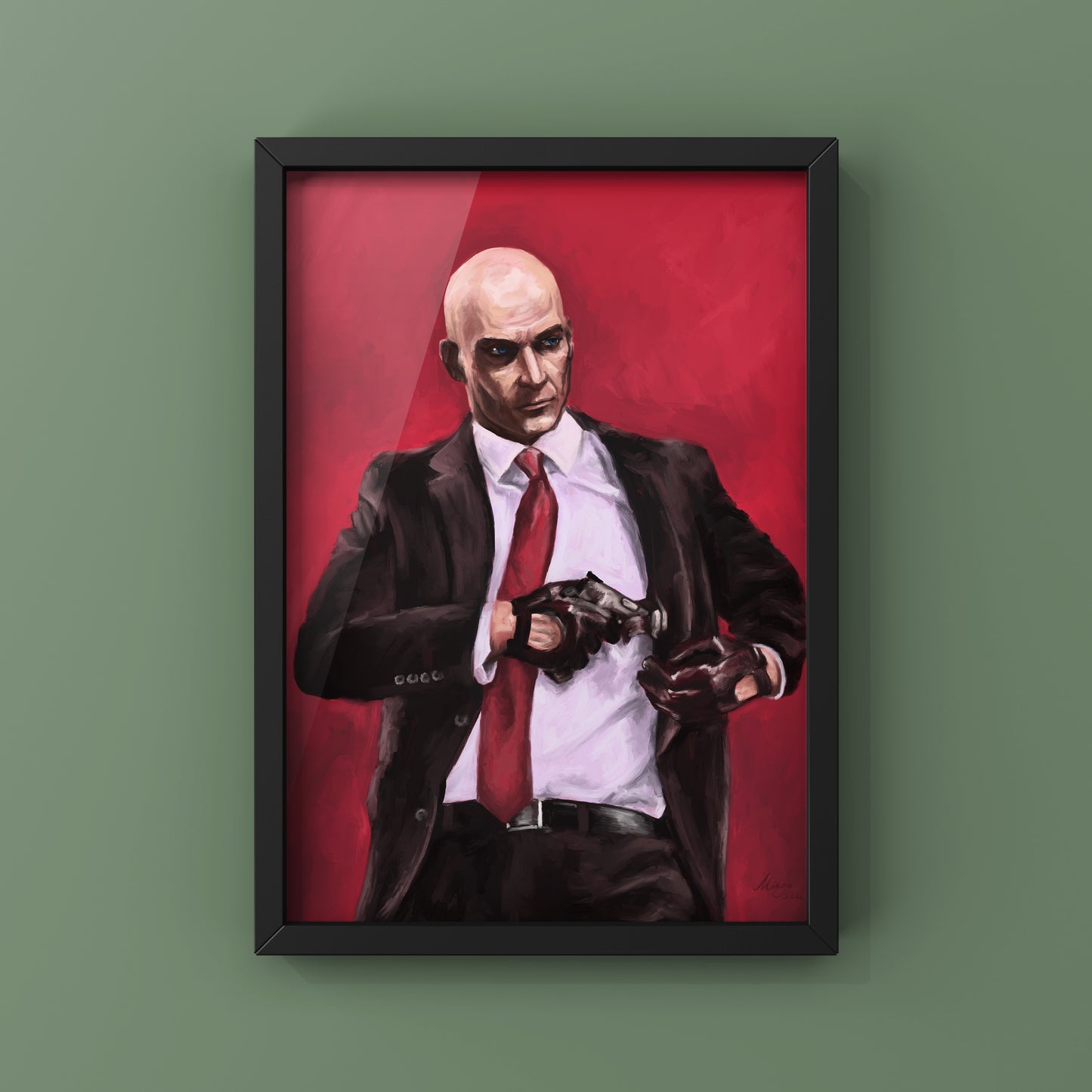 Agent 47, 2023 Art Print Mingo Art