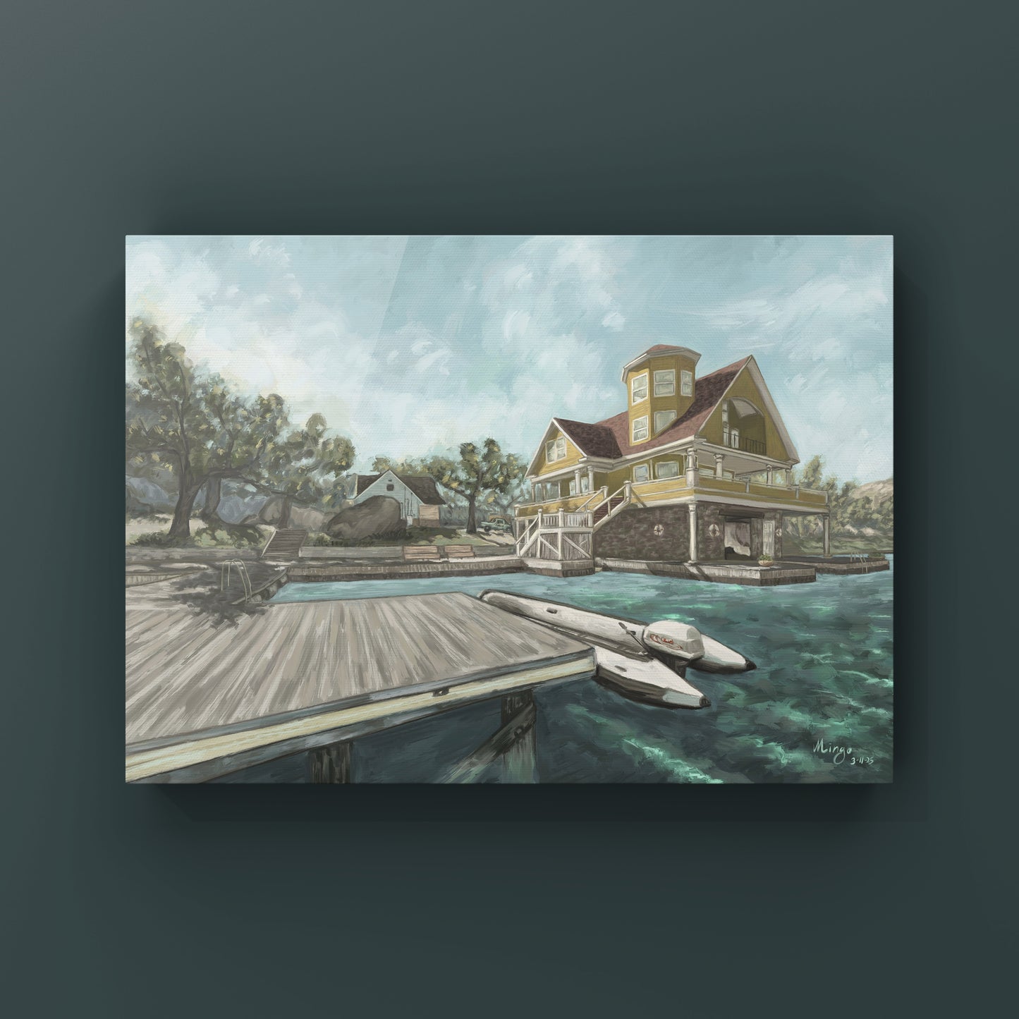 Lake, 2025 Art Print Mingo Art