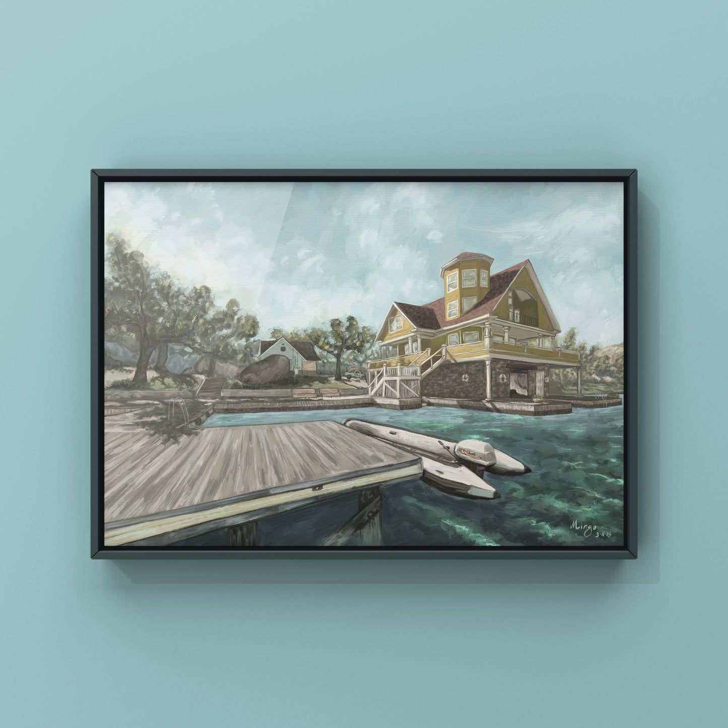 Lake, 2025 Art Print Mingo Art