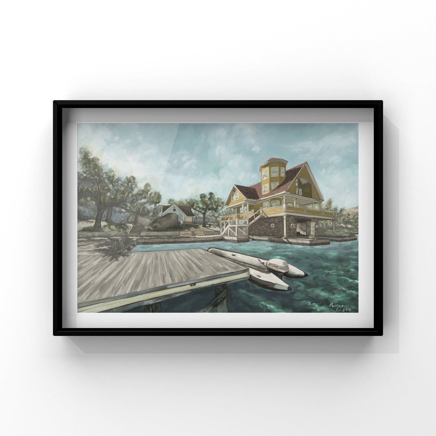 Lake, 2025 Art Print Mingo Art