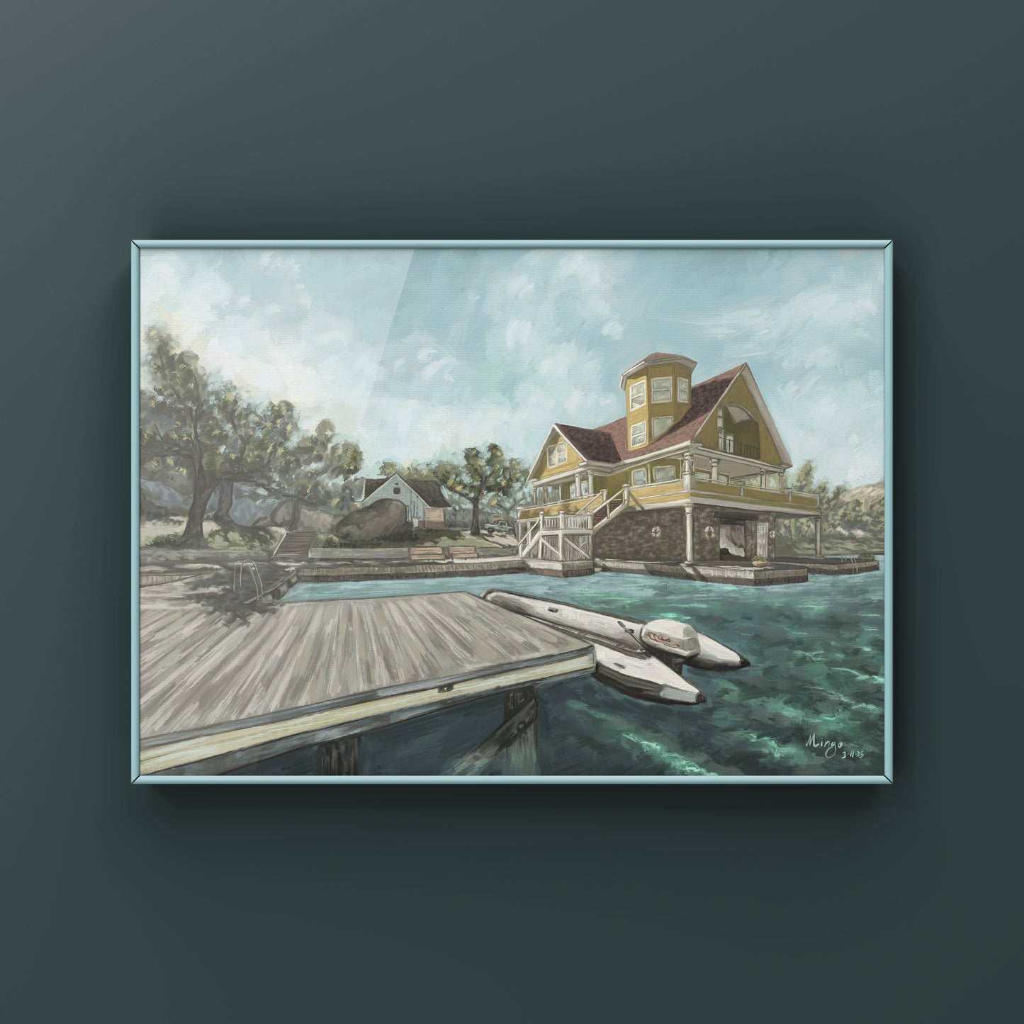 Lake, 2025 Art Print Mingo Art