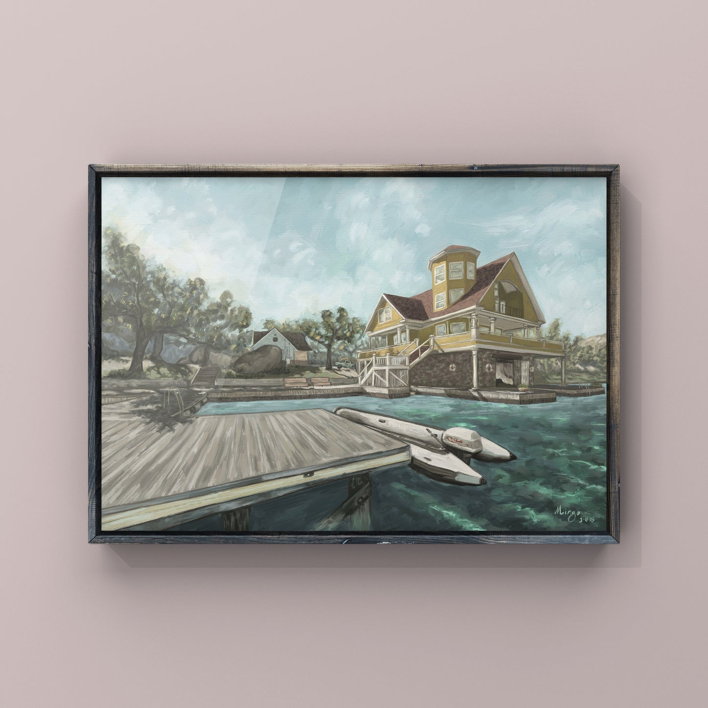 Lake, 2025 Art Print Mingo Art