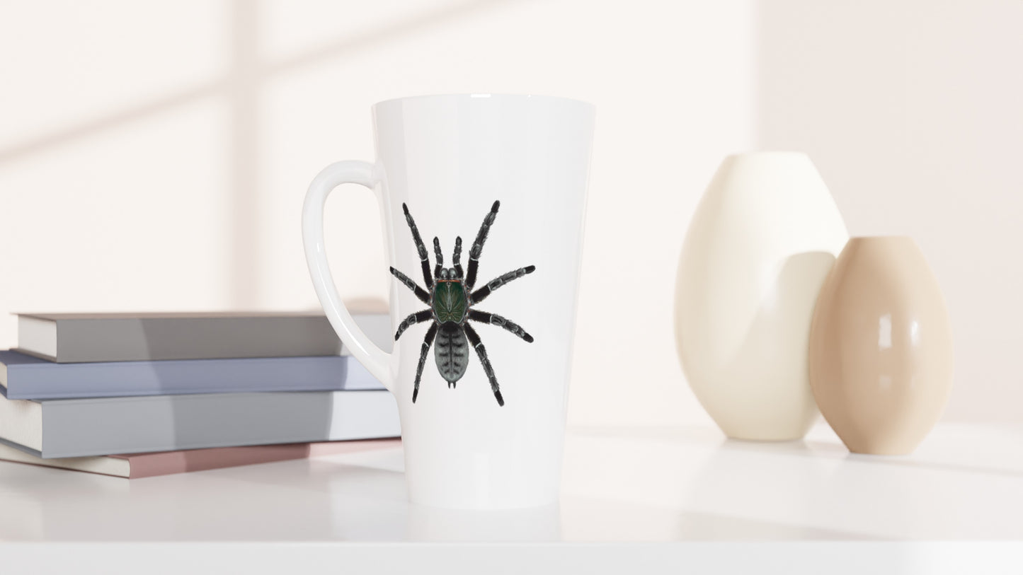 Emerald Shadow Tree Tarantula, Cyriopagopus Sp Valhalla, Ceramic Graphic Mug from The Silk Ranch