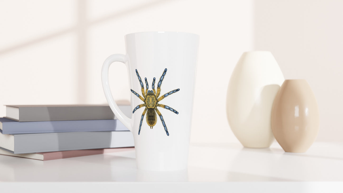 Golden Blue Leg Baboon Tarantula, Harpactira Pulchripes, Ceramic Graphic Mug from The Silk Ranch