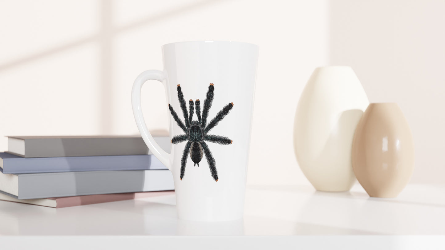 Guyana Pinktoe Tarantula, Avicularia Avicularia, Ceramic Graphic Mug from The Silk Ranch