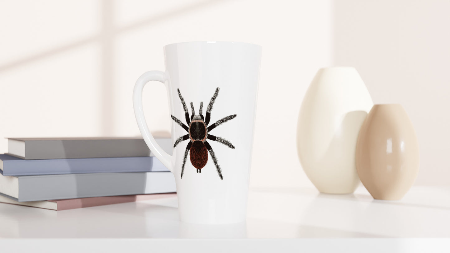 Mexican Red Rump Tarantula, Tliltocatl Vagans, Ceramic Graphic Mug from The Silk Ranch