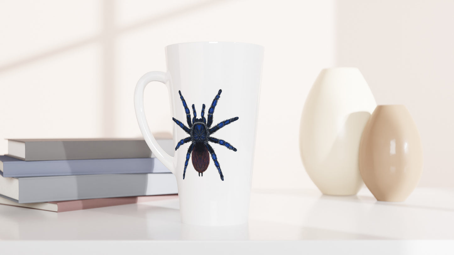 Brazilian Blue Tarantula Tarantula, Lasiodora Sazimai, Ceramic Graphic Mug from The Silk Ranch