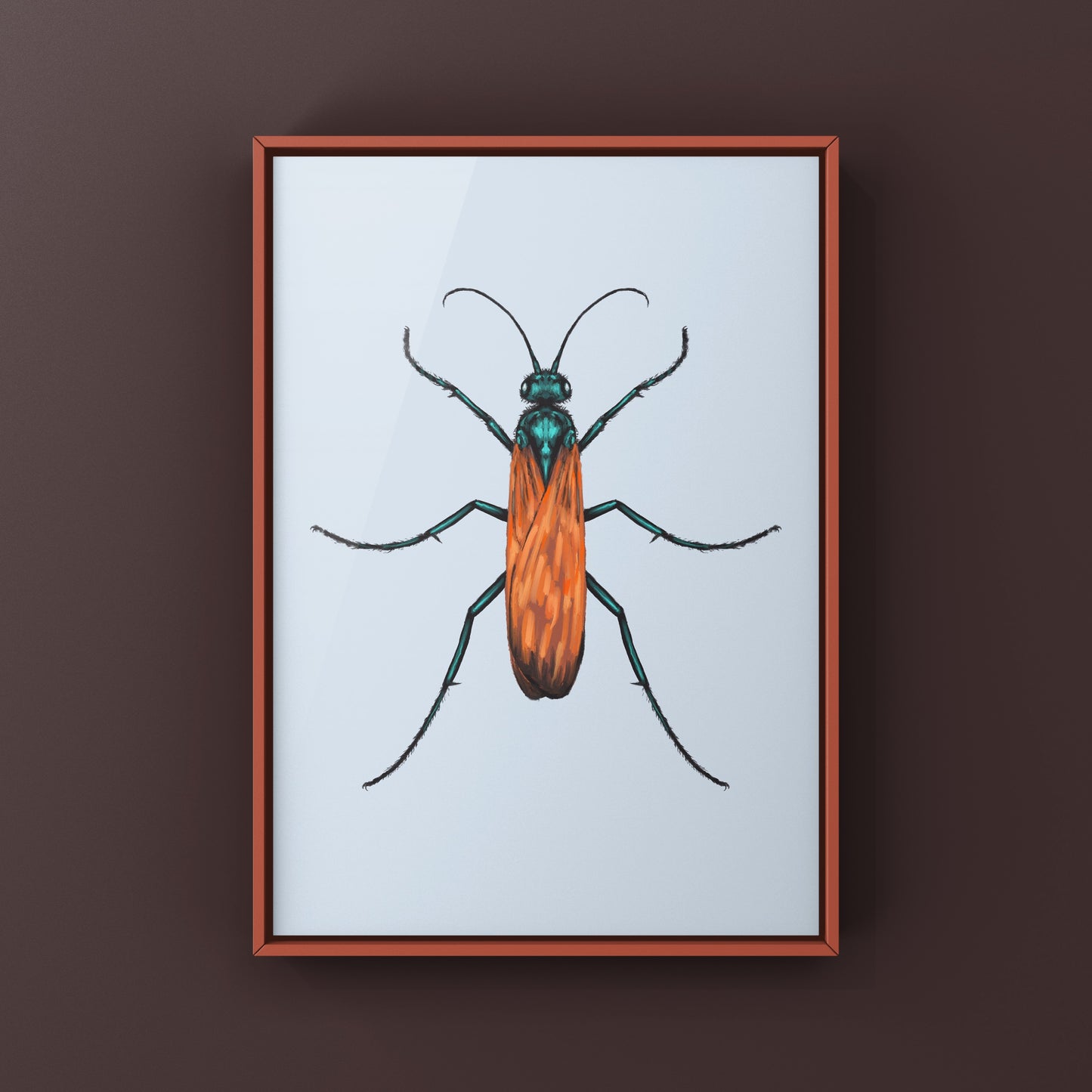 Tarantula Hawk (Pepsis grossa) Art Print from The Silk Ranch