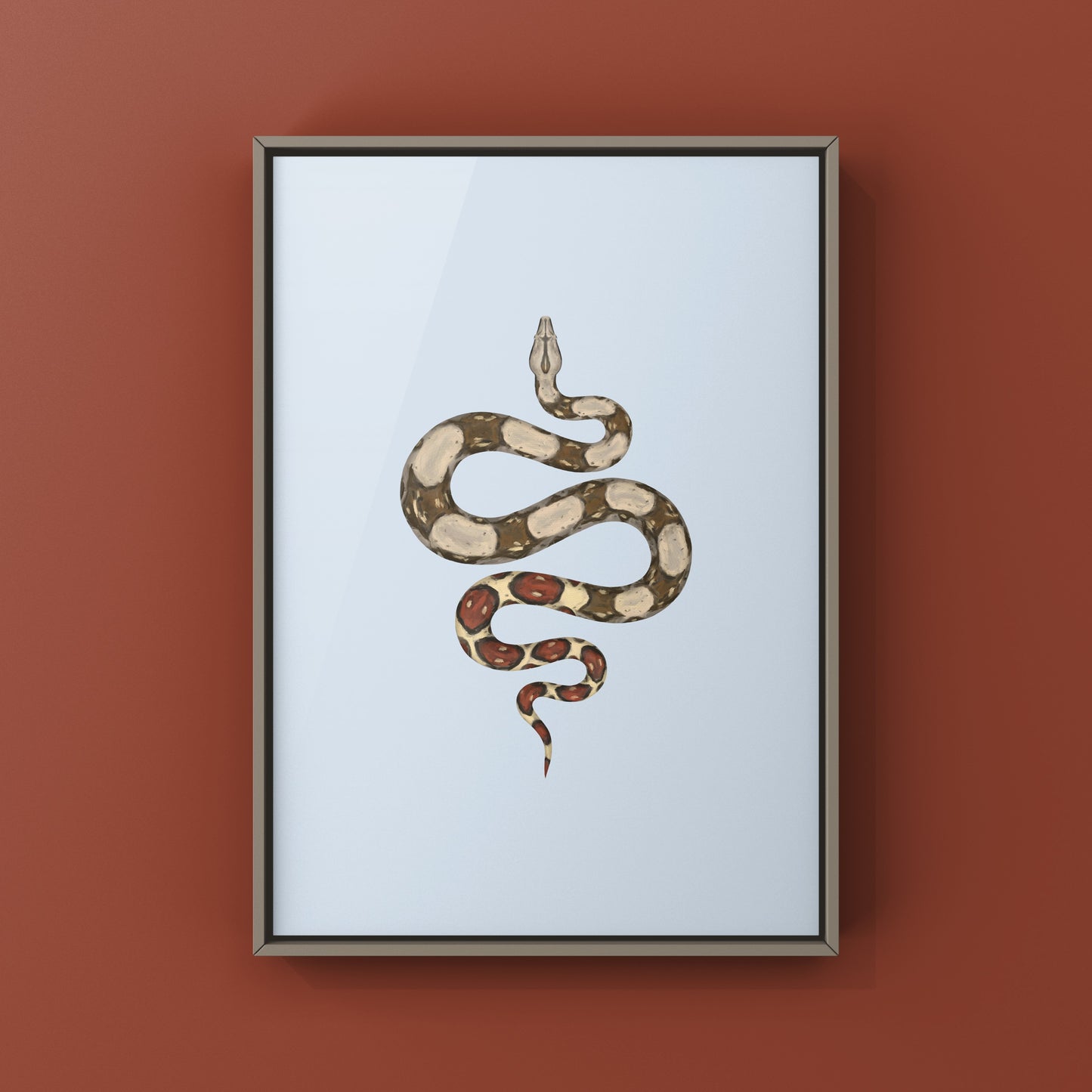 Colombian Red Tail Boa Art Print