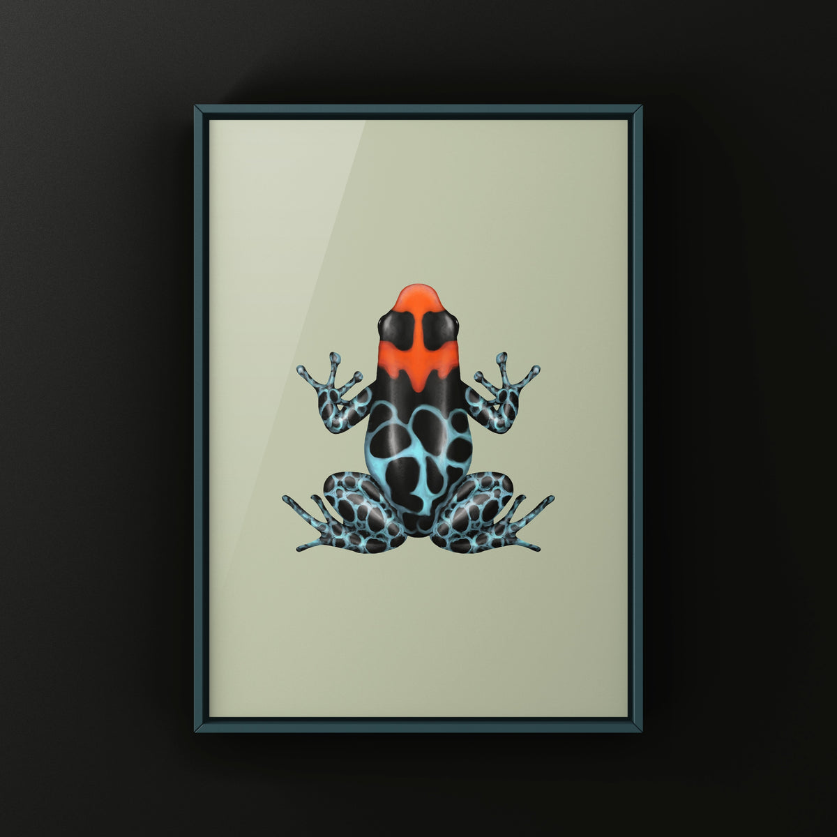 Shucushuyacu Blessed Poison Frog Art Print (Ranitomeya benedicta)