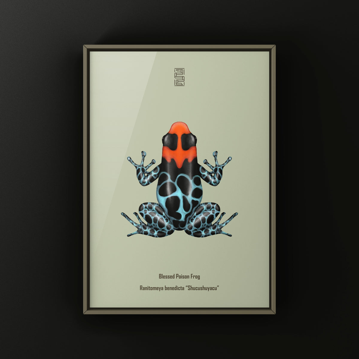 Shucushuyacu Blessed Poison Frog Art Print (Ranitomeya benedicta)