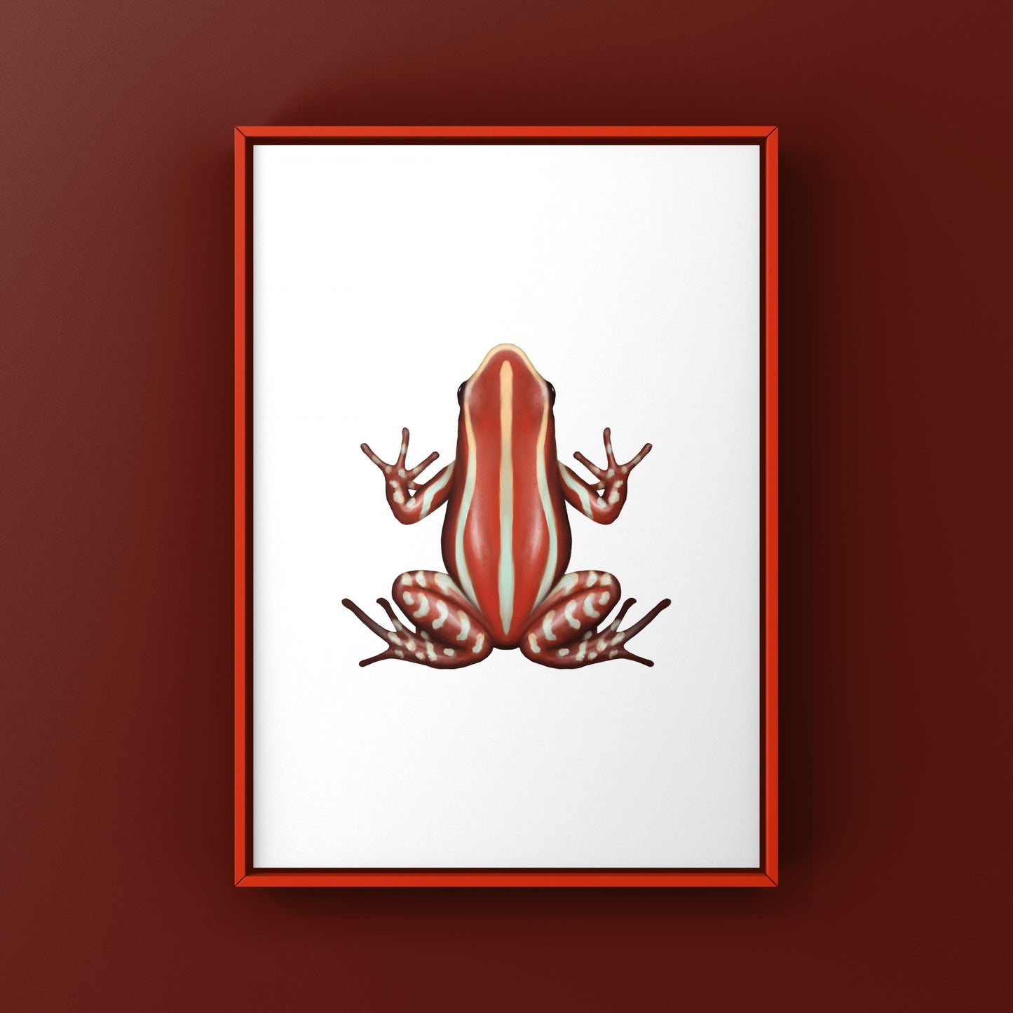 Anthony’s Poison Arrow Frog (Epipedobates anthonyi “Santa Isabel”) Art Print from The Silk Ranch