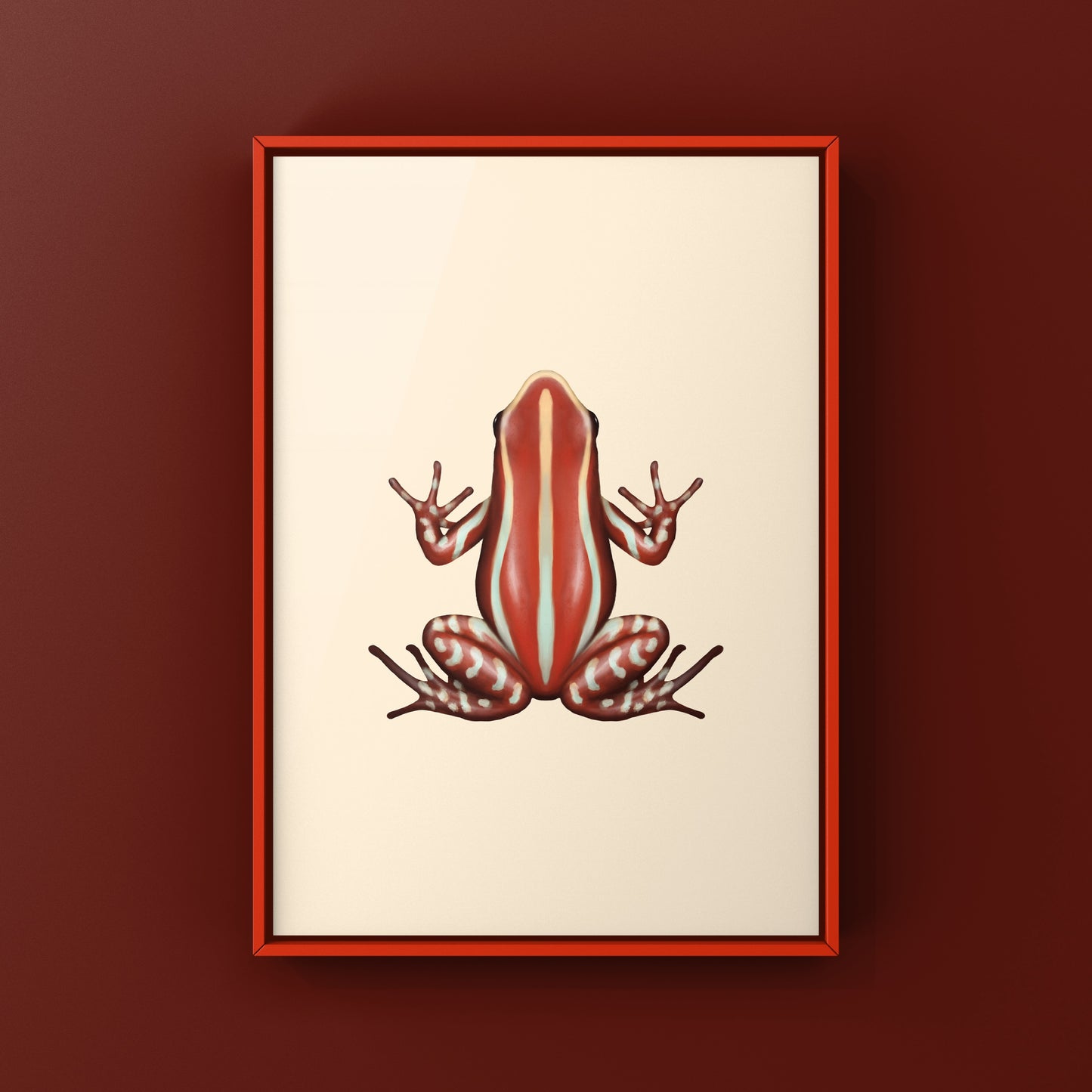 Anthony’s Poison Arrow Frog (Epipedobates anthonyi “Santa Isabel”) Art Print from The Silk Ranch